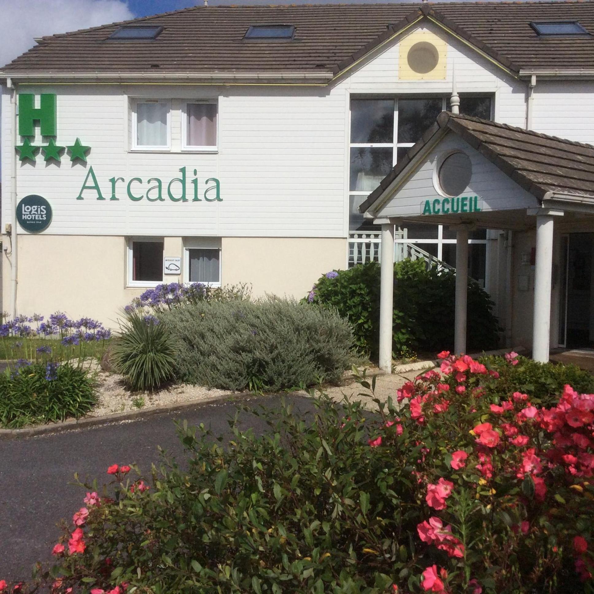 Hotel Arcadia Lannion Exterior foto